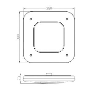 led gas station canopy lights