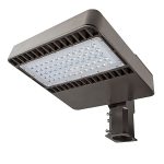 50000 hours led shoebox light fixture