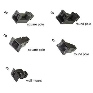 parking lot light mounting brackets