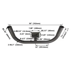 bullhorn floodlight mounting bracket