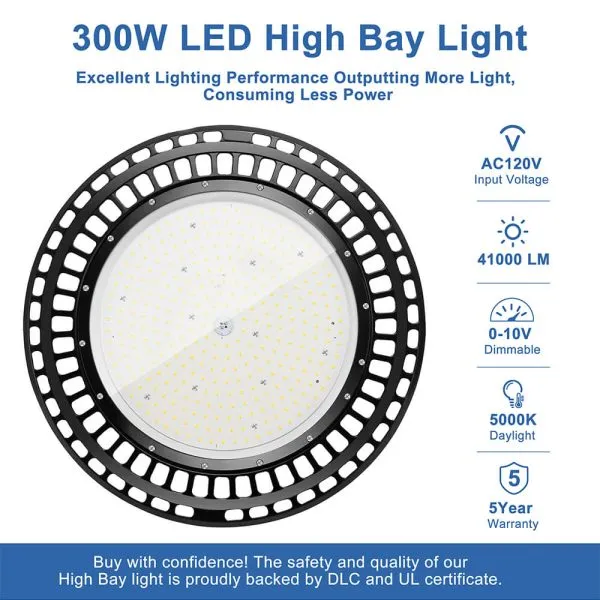 300w high bay led lights