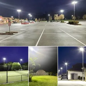 1000w equal parking lot fixtures