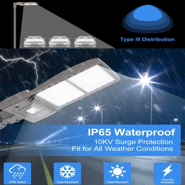 high output led parking lot light